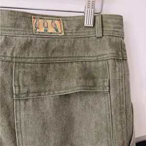 Jordache Green Cargo Jeans